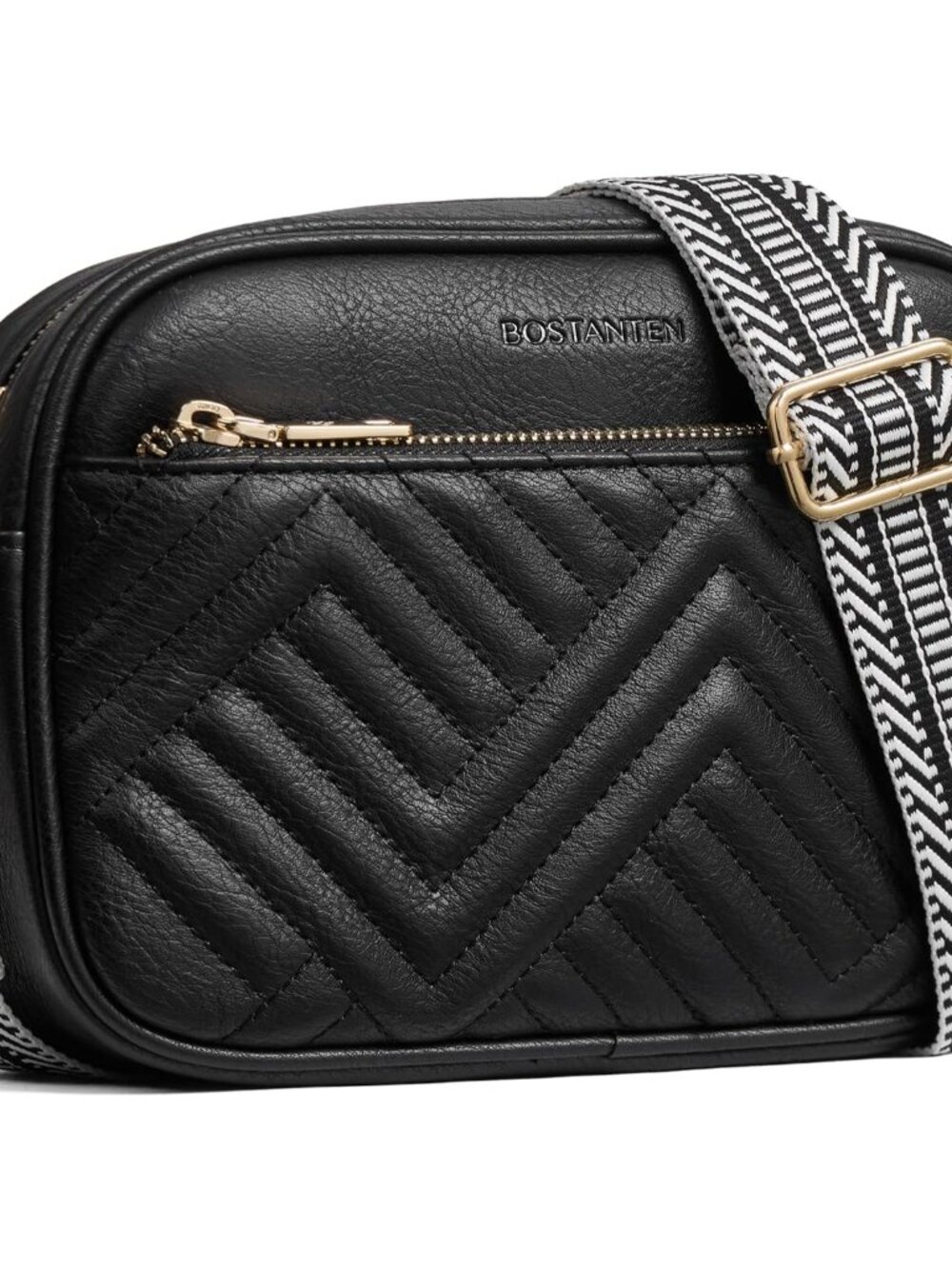 Quilted Small Crossbody Bag for Women Vegan Leather Purses